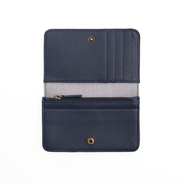 Portefeuille slim petit Navy