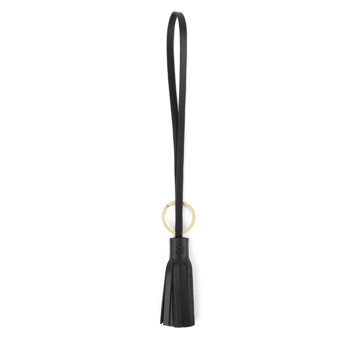 Breloque de sac à pompon Black