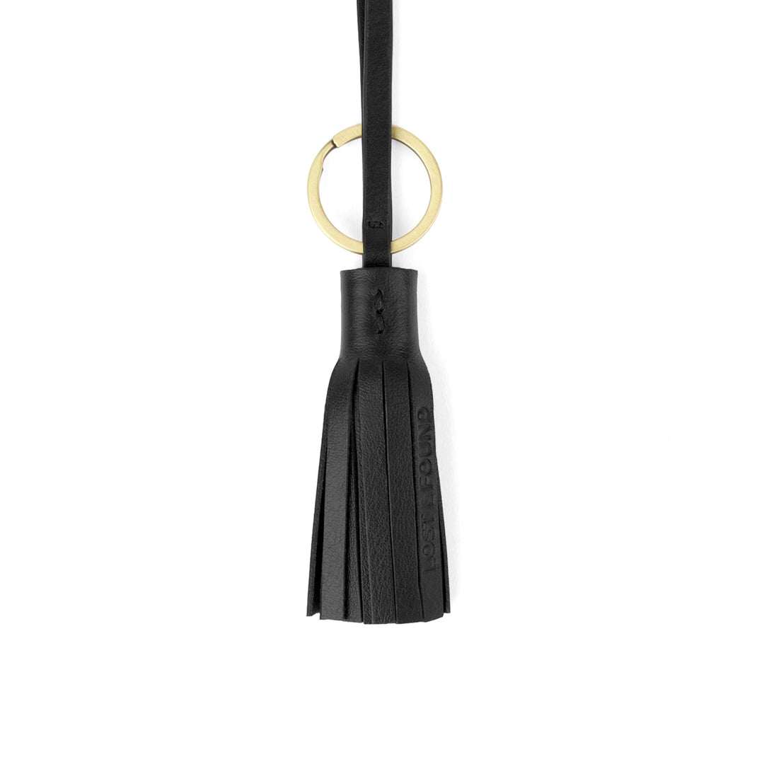 Breloque de sac à pompon Black
