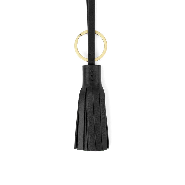 Breloque de sac à pompon Black