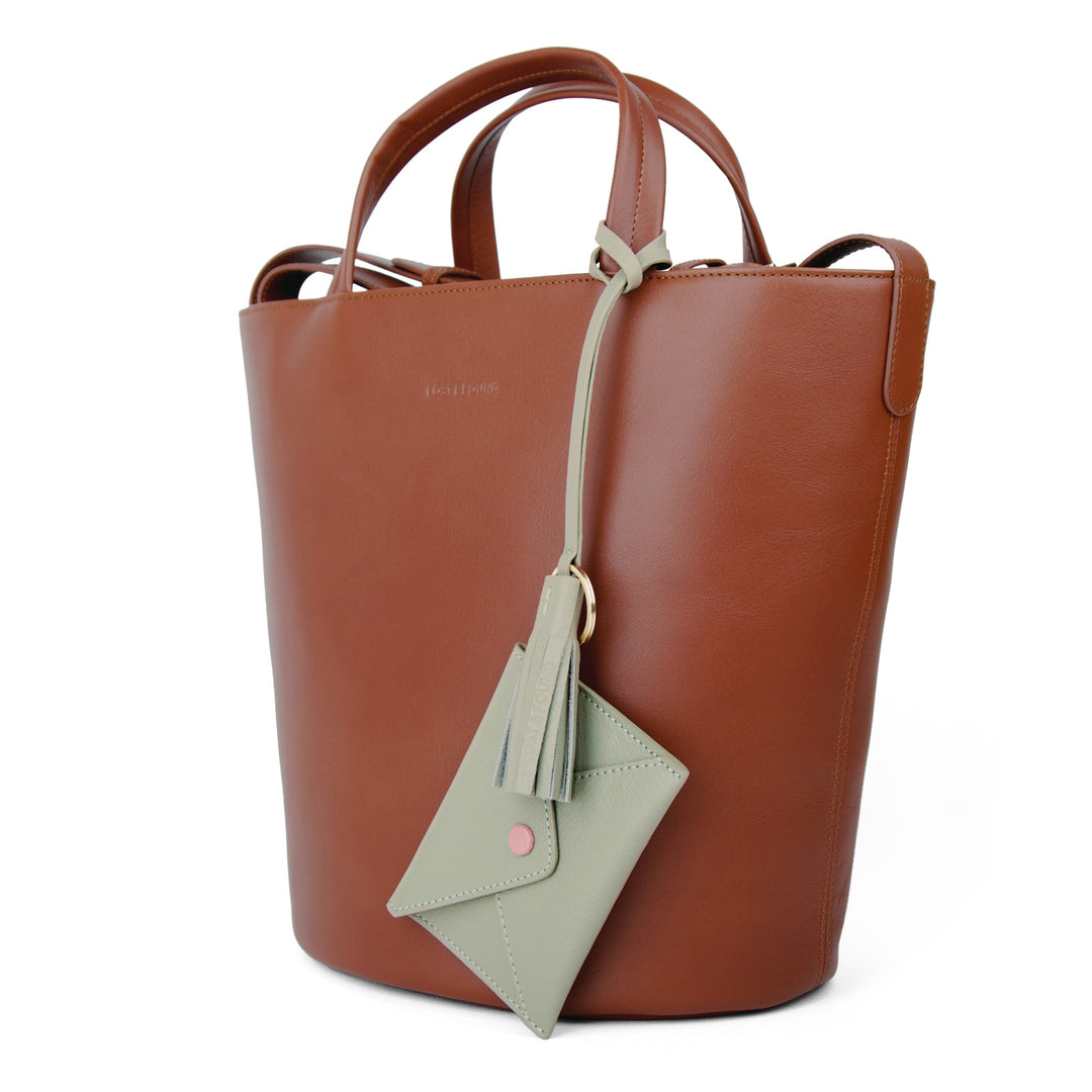 Taschenanhänger Quaste Mint