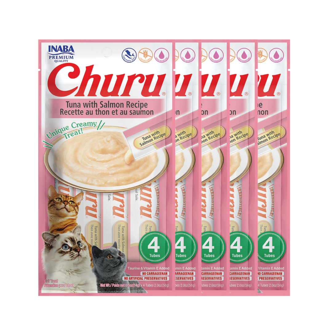 Inaba Churu Bundle - 5 Pack (20 Tubes)