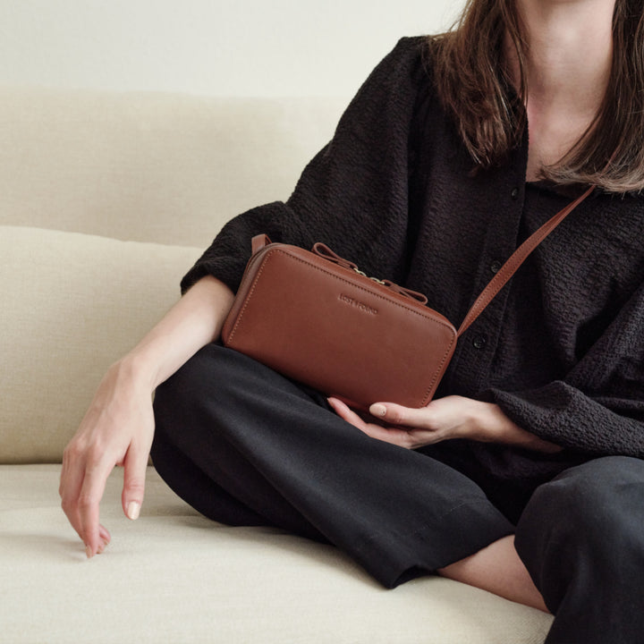 Crossbody Wallet Whisky