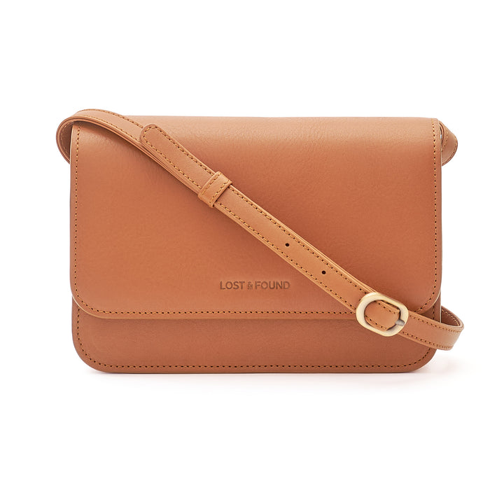 Umhängetasche Compact Caramel
