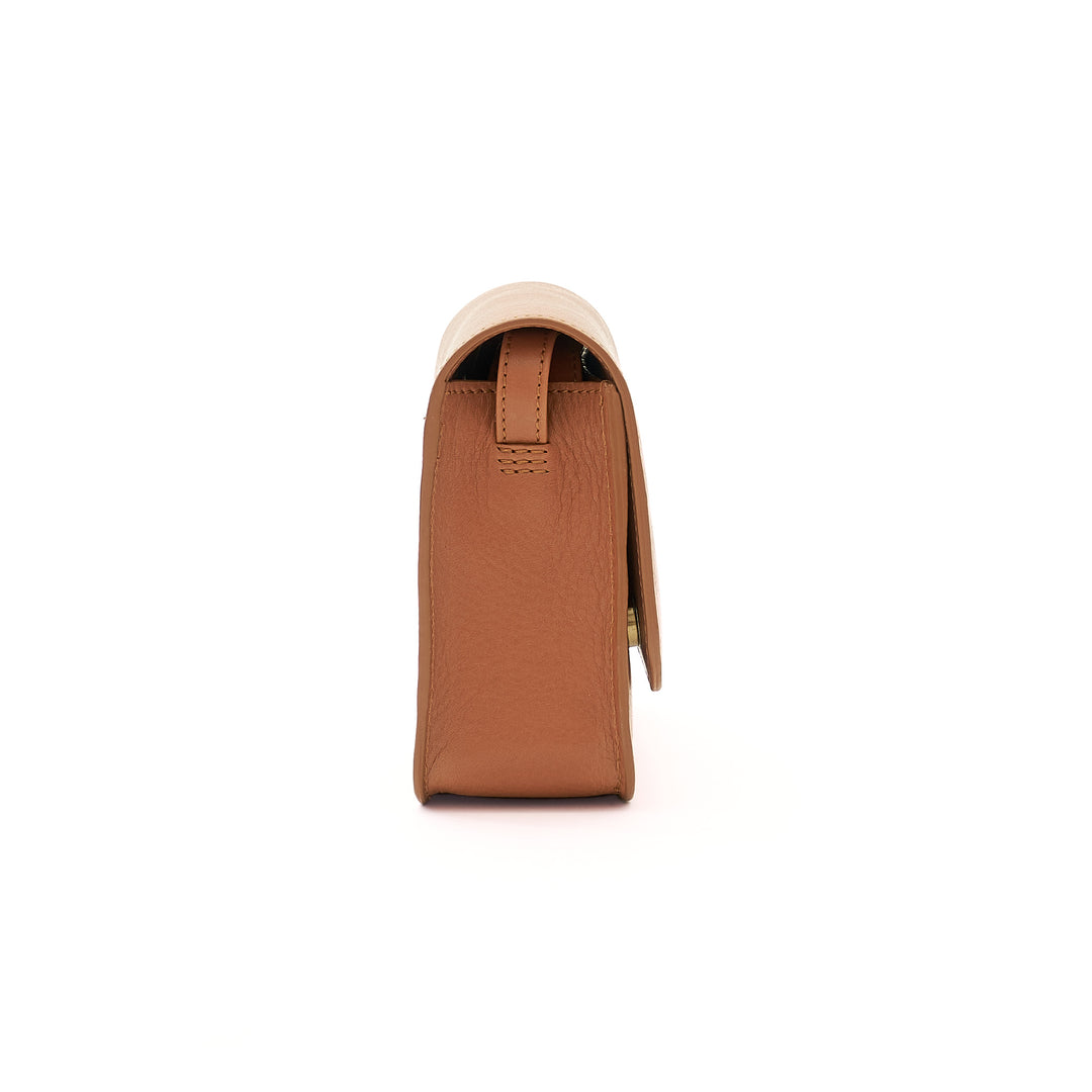 Umhängetasche Compact Caramel