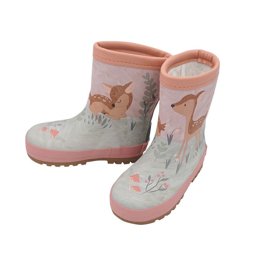 Gummistiefel Reh-Motiv aus Naturkautschuk - nila kids