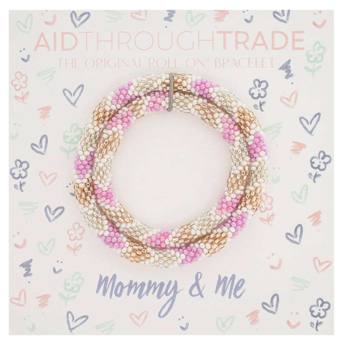 Aid Through Trade - Armbänder Mommy & Me Puppenhaus - nila kids