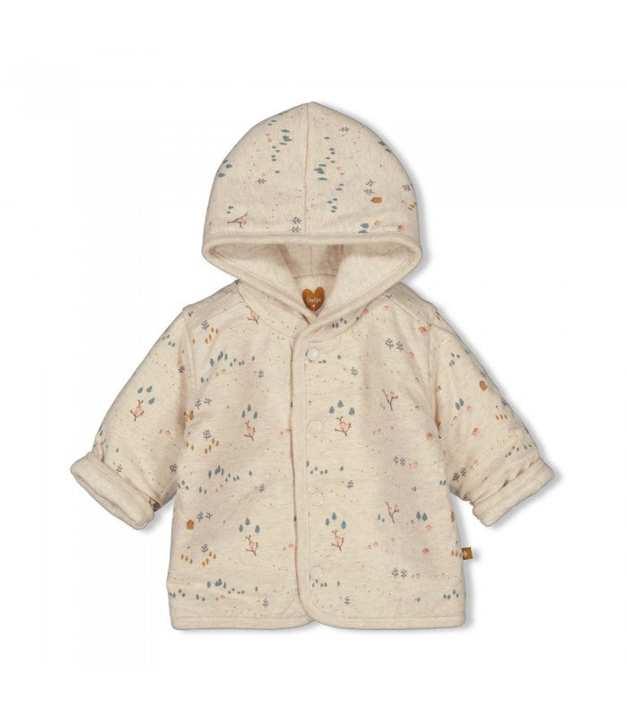 Wendejacke mit Kapuze – "My Happy Place" – 2 Looks in 1 - nila kids