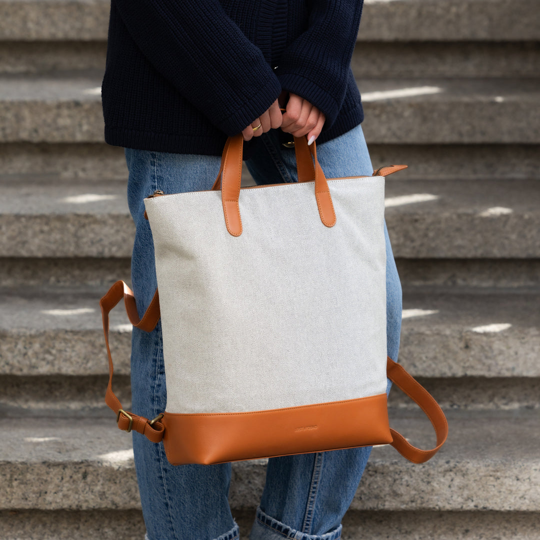 Backpack Canvas Caramel