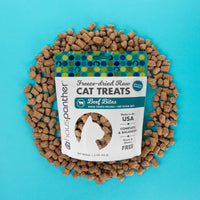 Bites golosinas crudas liofilizadas para gatos 1.5 oz por Hauspanther