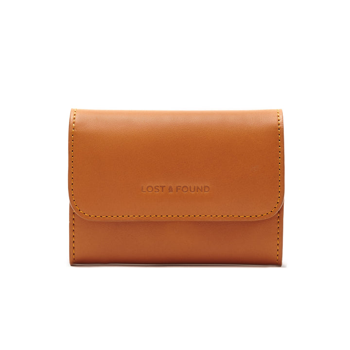 Folded Wallet Big Caramel