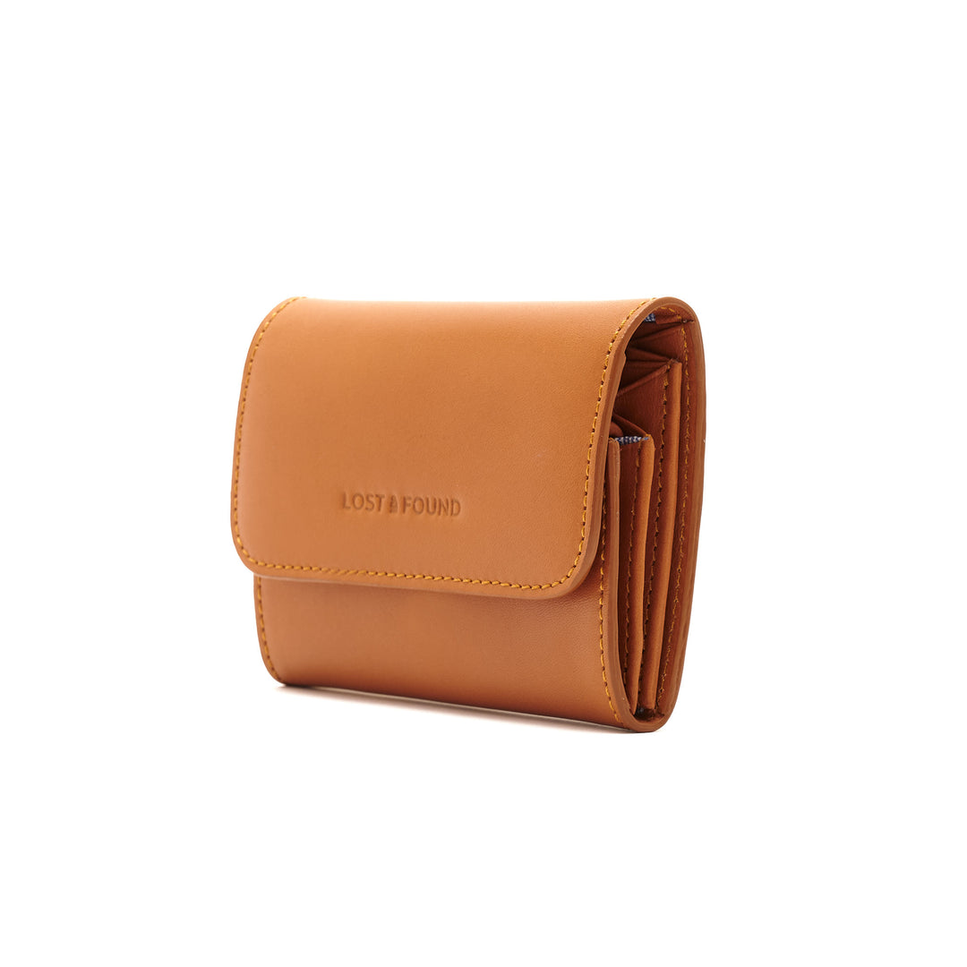 Folded Wallet Big Caramel