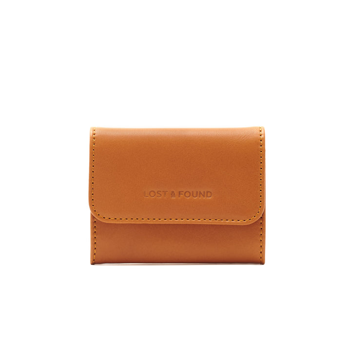 Folded Wallet Small Caramel