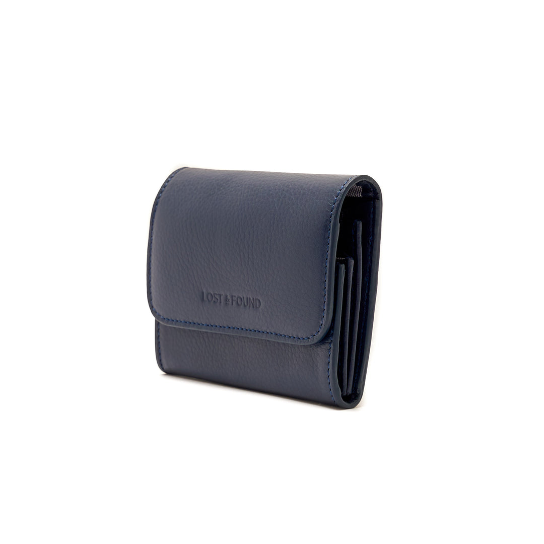 Folded Wallet Small Navy