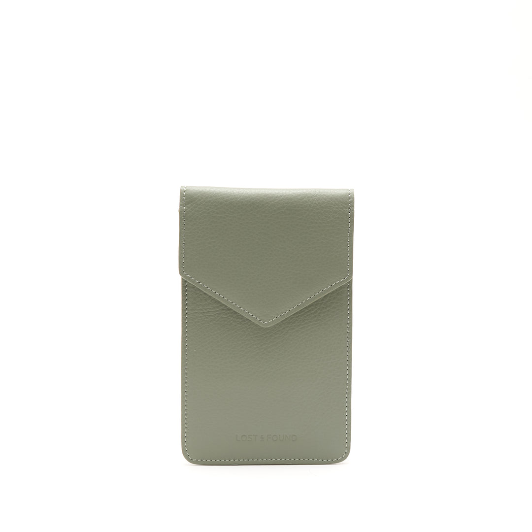 Étui téléphone avec poche zippée Mint