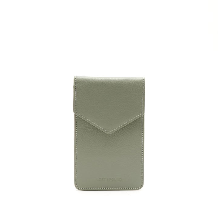 Étui téléphone avec poche zippée Mint