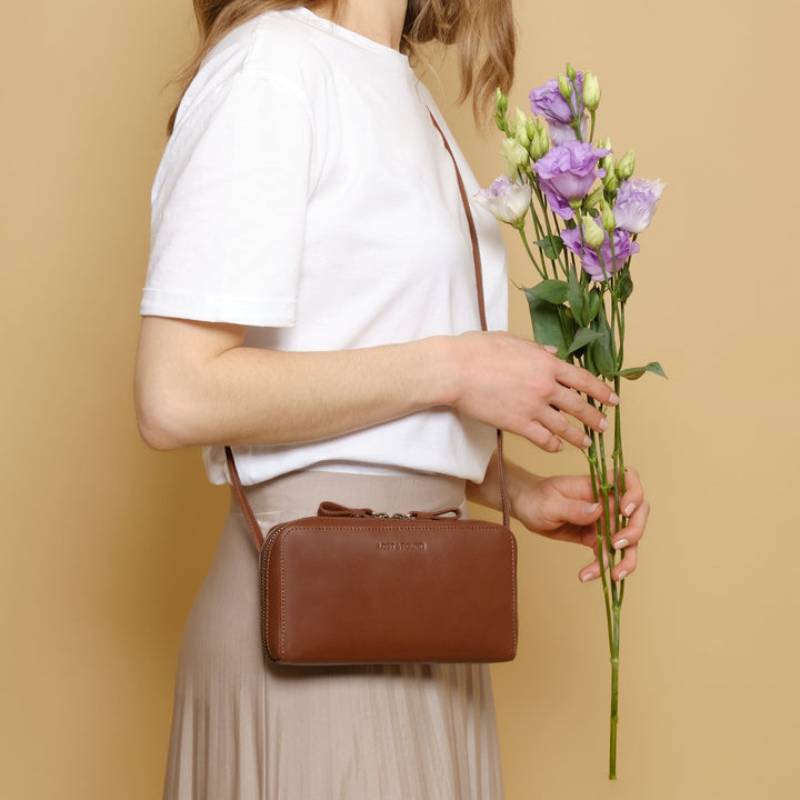 Crossbody Wallet Whisky