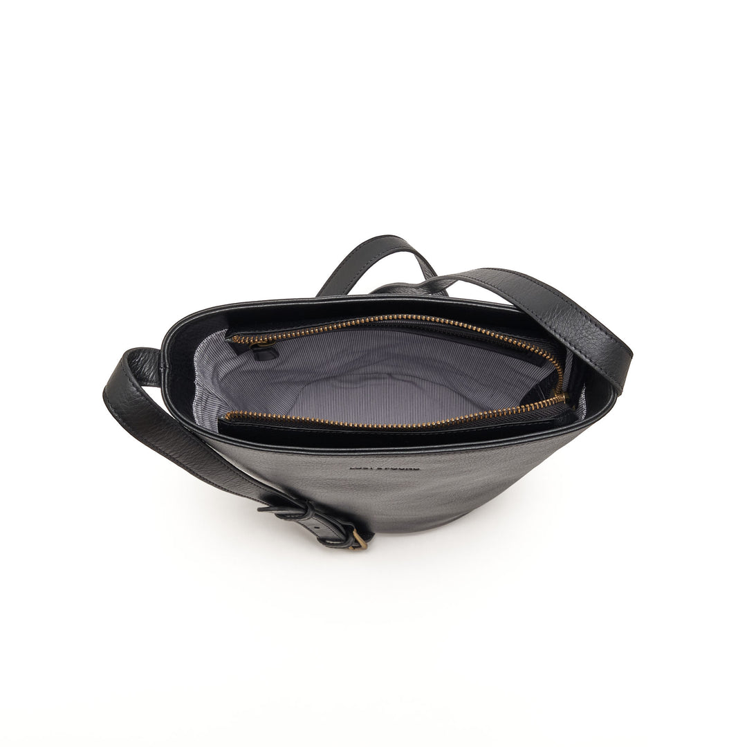 Beuteltasche klein Black