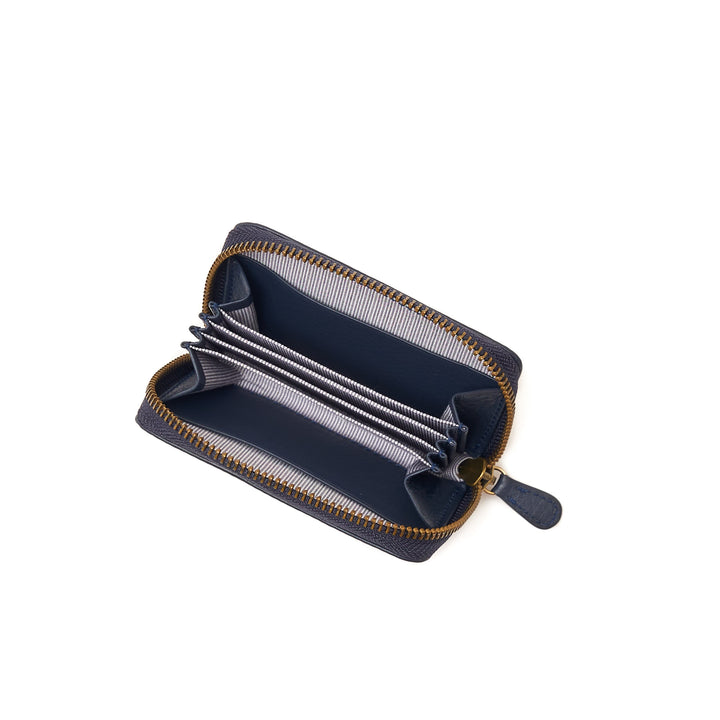 Portefeuille Zippé Mini Navy