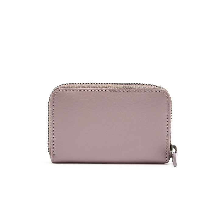 Mini Zip Around Wallet Mauve