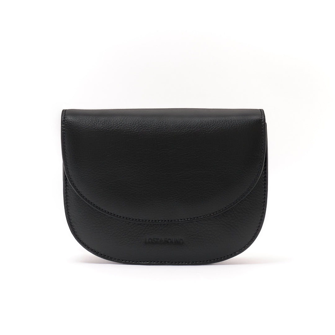 Satteltasche klein Black
