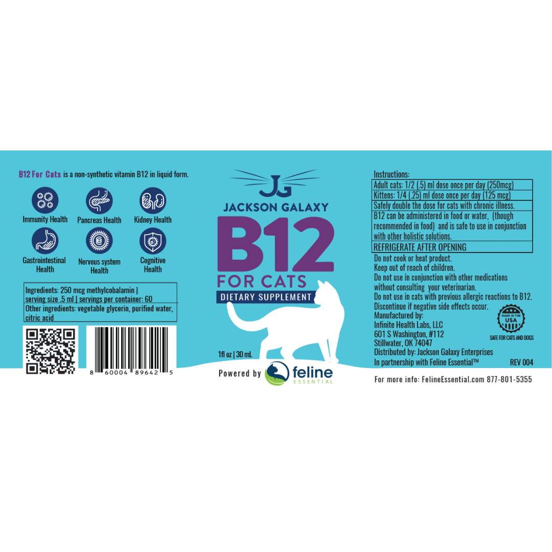 B12 For Cats Dietary Supplement