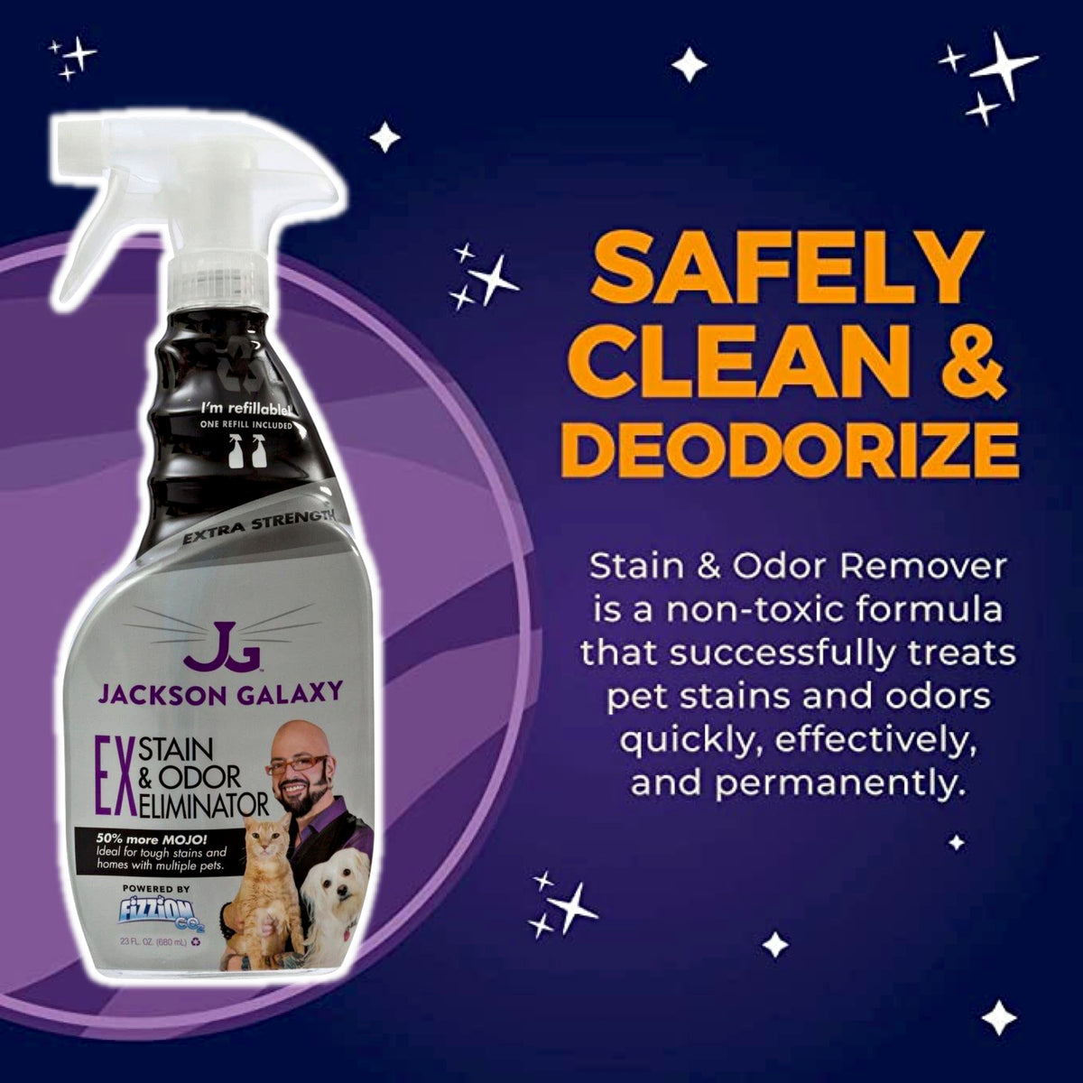 EX Stain & Odor Eliminator (23oz) - Pet Odor Eliminator